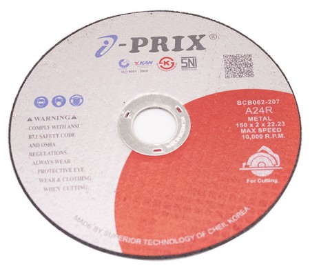 ĐÁ CẮT IPRIX A24R METAL 150 X 2.0 X 22.23MM